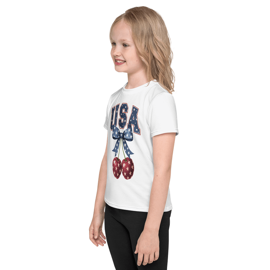 Star-Spangled Cherry Kids T-Shirt product image (3)