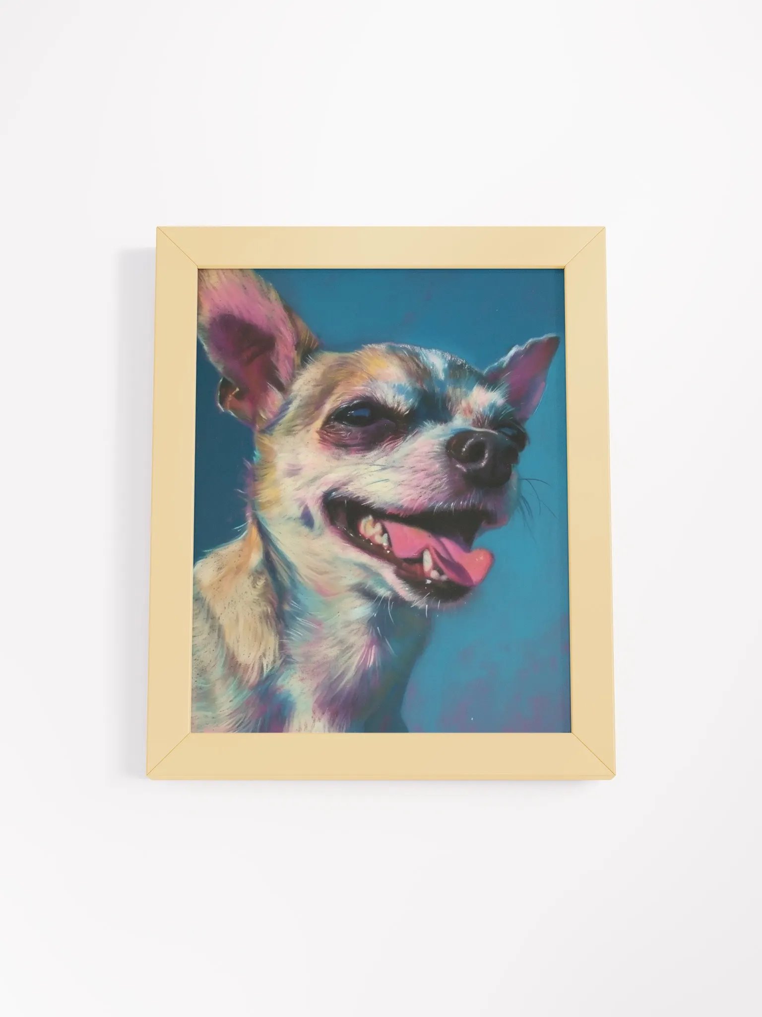 Cheerful Chihuahua Framed Poster product image (1)