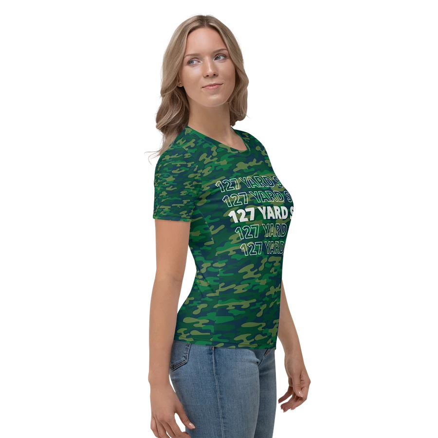 127 Yard Sale (2024) All-Over Camo Print Women's Crew Neck T-Shirt product image (18)