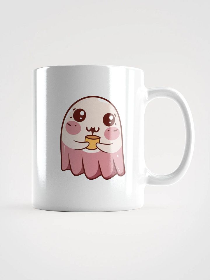 Caffeine Lover's Companion: White Glossy Mug product image (1)