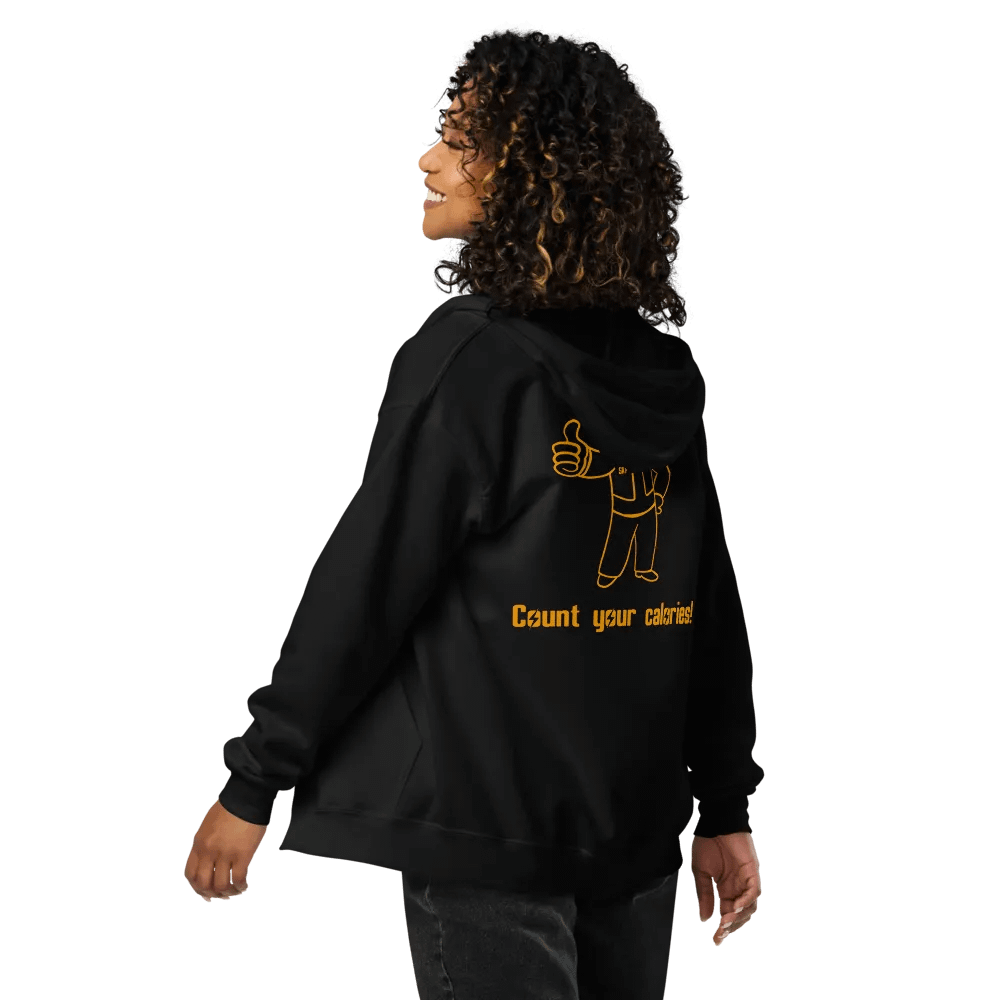 Count Your Calories Zip Up - Embroidered Front product image (16)