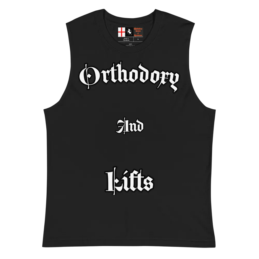 Orthodoxy And Lifts Gothic Unisex Muscle Tank product image (2)