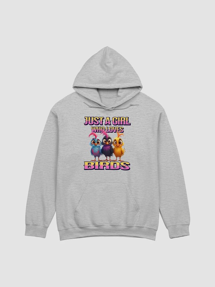 Just A Girl Who Loves Birds Whimsical Trio Hoodie product image (21)