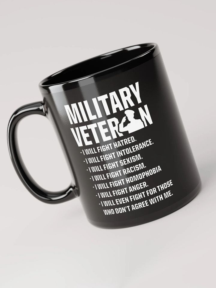 Military Veteran - Black Mug product image (1)