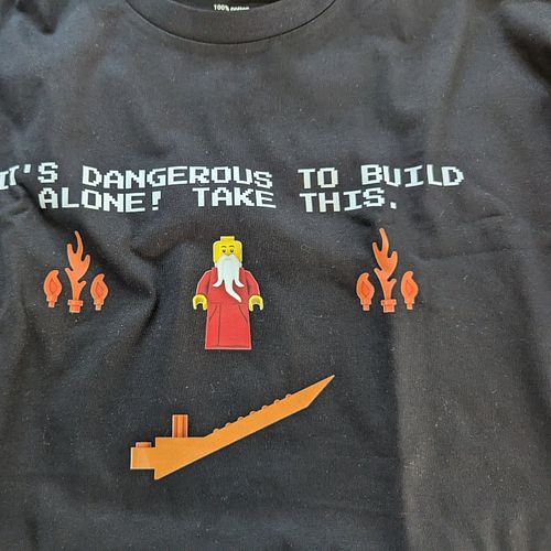 My @lego themed shirts came in!

You can get your own on my fourthwall, link is in my bio, and every item donates $2 to @phxc...