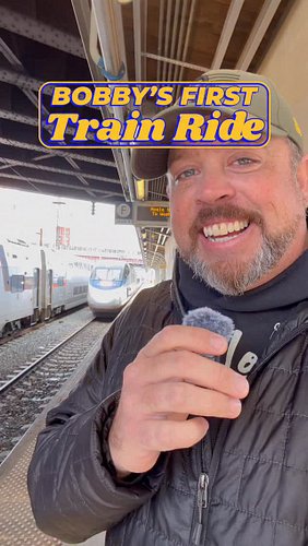 First first “real” train ride to go to DC and rally for Democracy. It was a good day! #baltimore #dc #rally