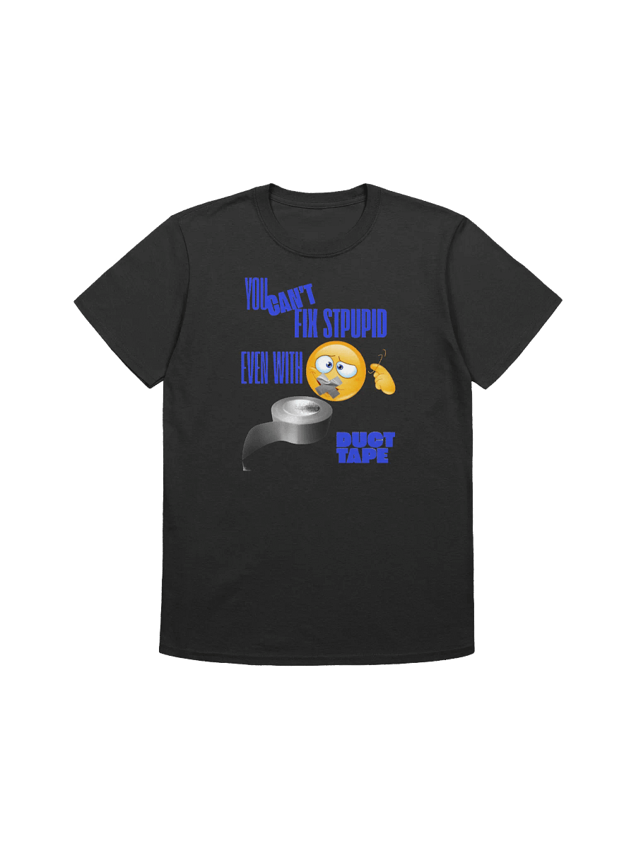 Frustrated Emoticon Duct Tape T-Shirt product image (4)