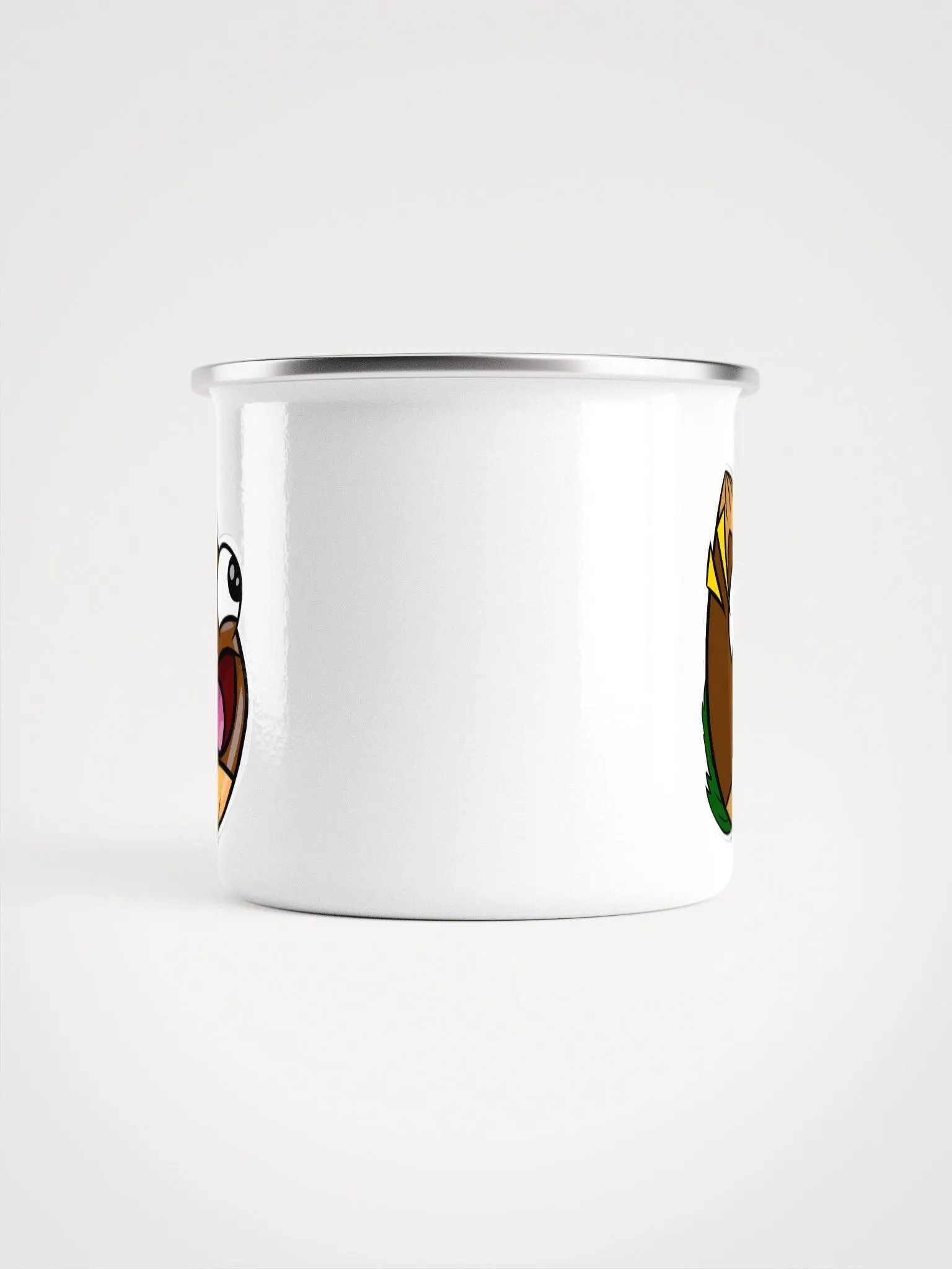 Doppel Poggie Emaille-Tasse product image (2)