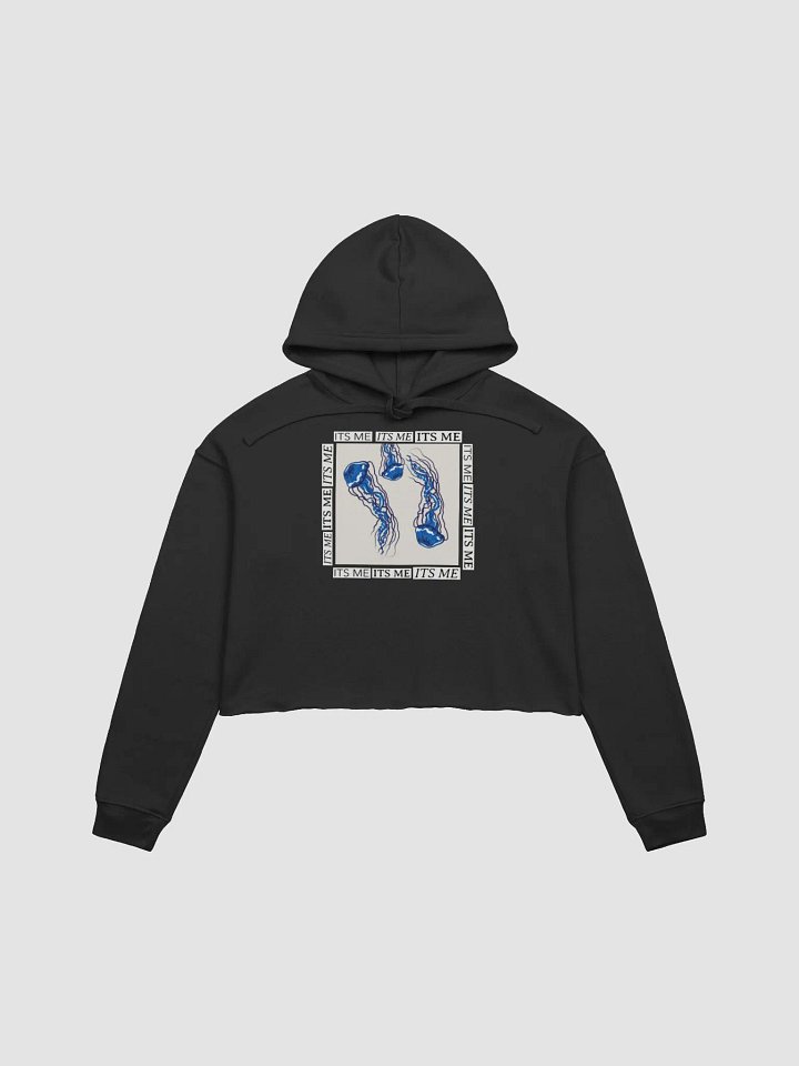 ITS ME fleece crop hoodie product image (2)