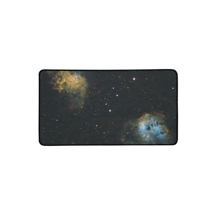 Flaming Star and Tadpole Desk Mat product image (2)
