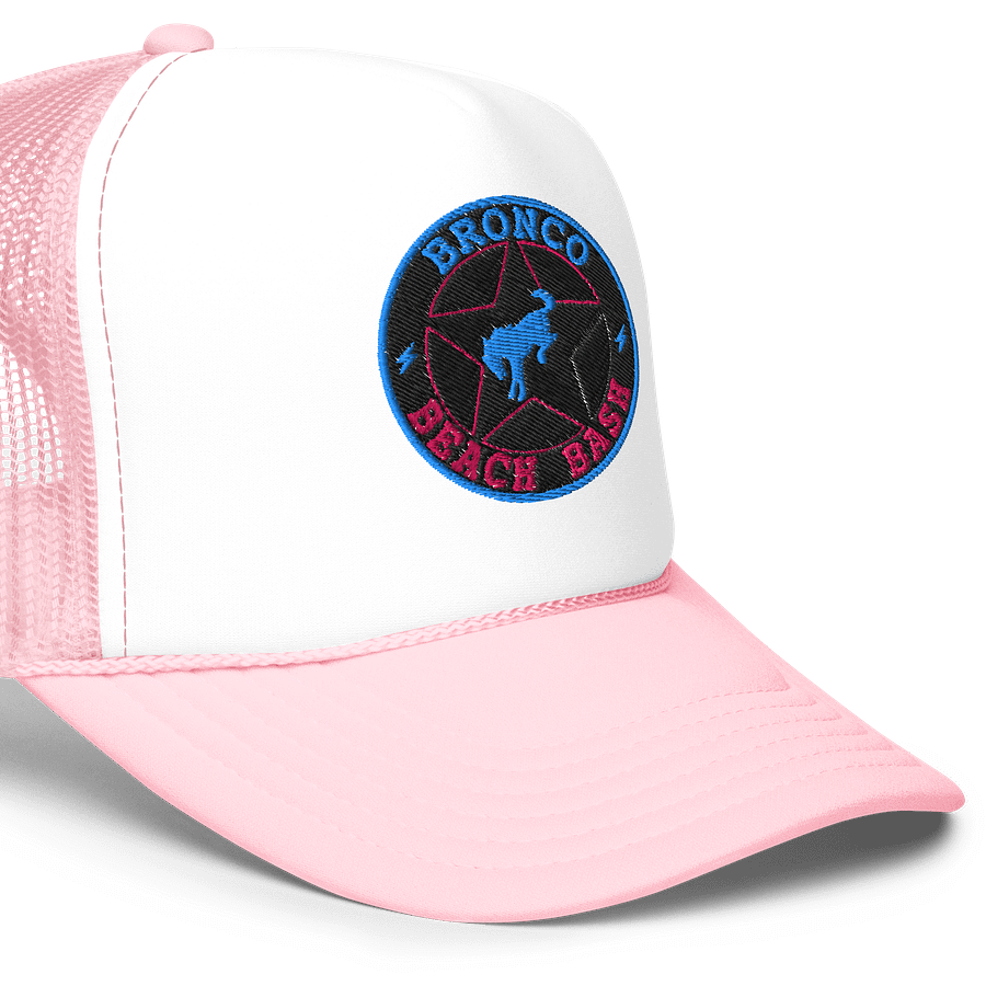 2025 Bronco Beach Bash Ocean City / Destination Bigfoot Bronco Collab Foam Trucker Hat (Multiple Colors Available) product image (5)