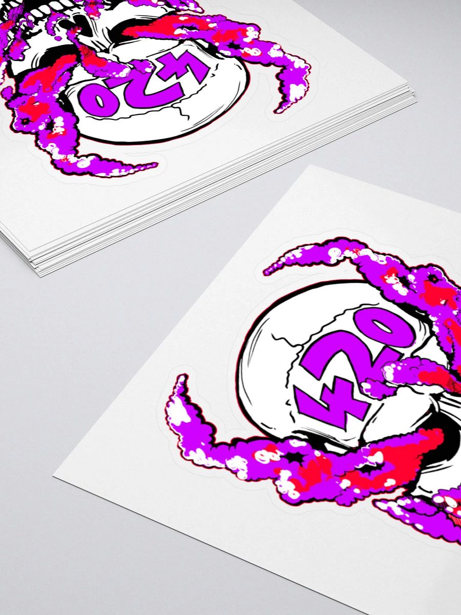 Indica Skull Sticker product image (4)