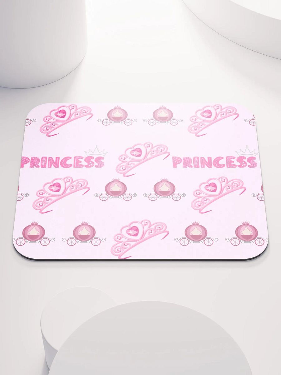 Pink Princess Mouse Pad product image (1)