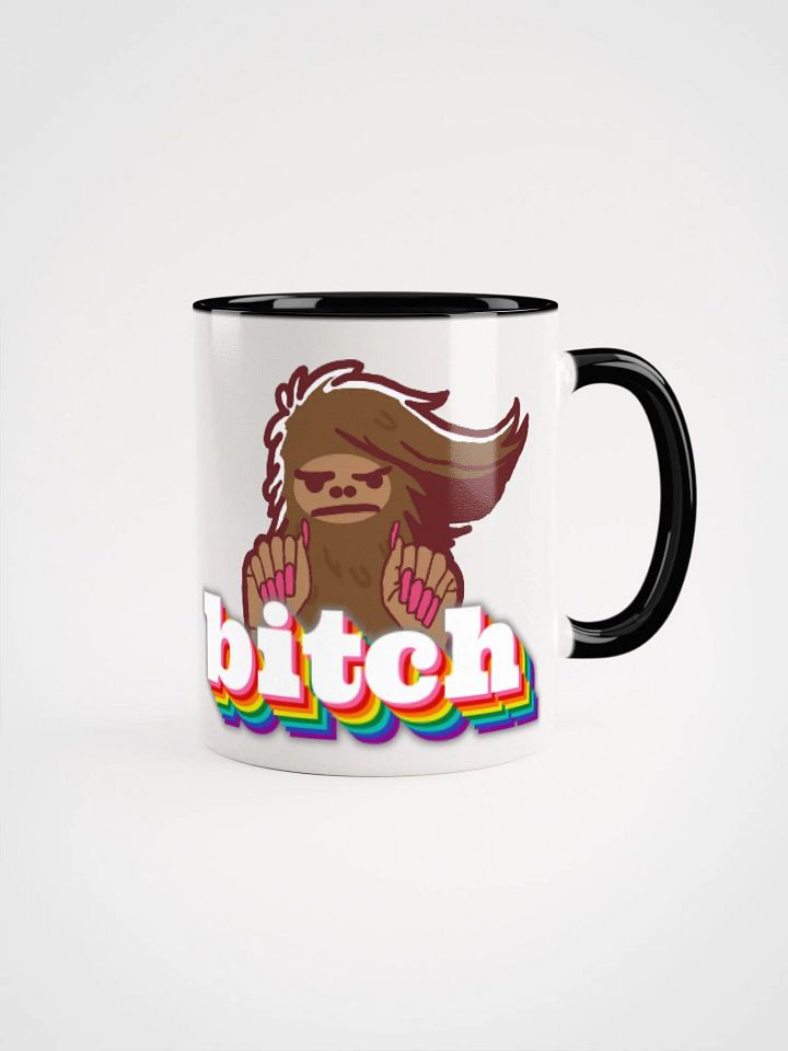 b!tch bigfoot pride mug product image (3)