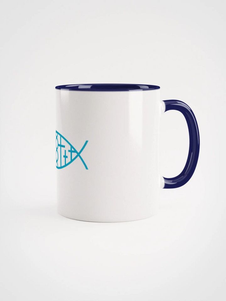 Ceramic Mug with Our Fish Logo and Color Inside product image (1)