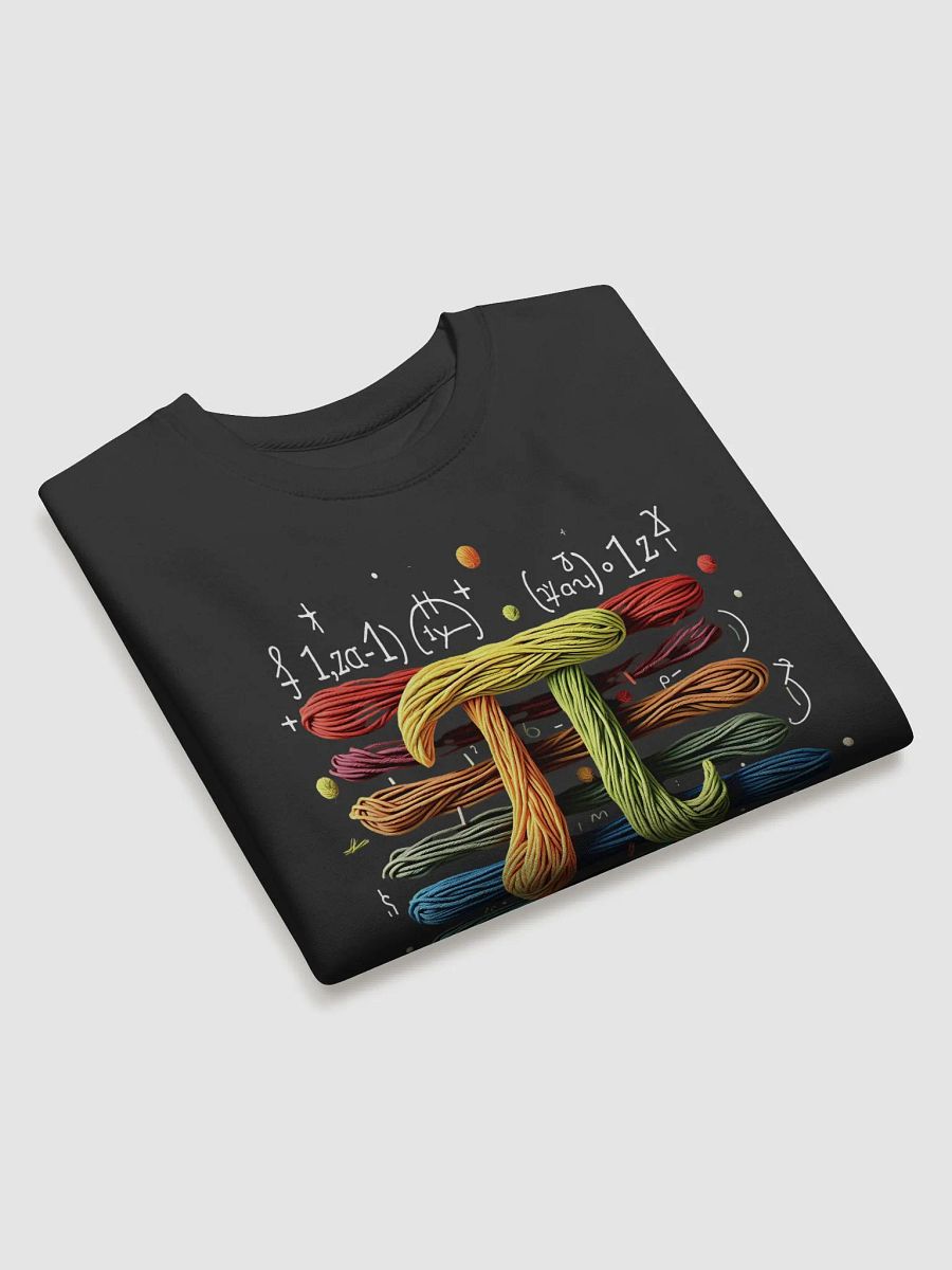 Born on Pi Day Premium Sweatshirt - Colorful Yarn Art Math Design | Geek & Nerd Gift product image (17)