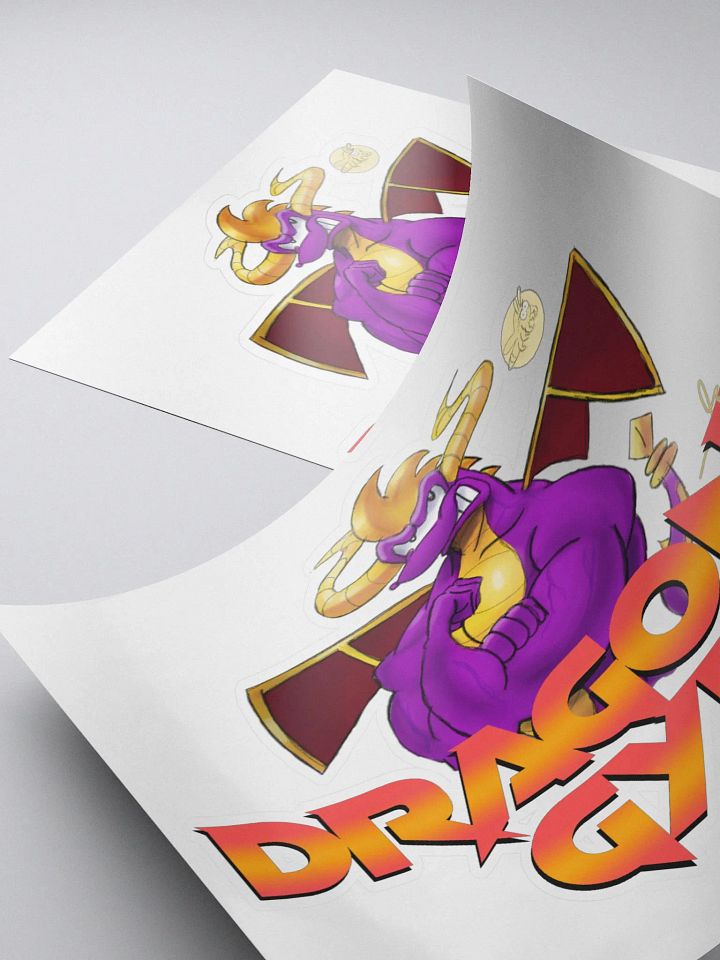 Dragon's Gym Sticker! product image (2)
