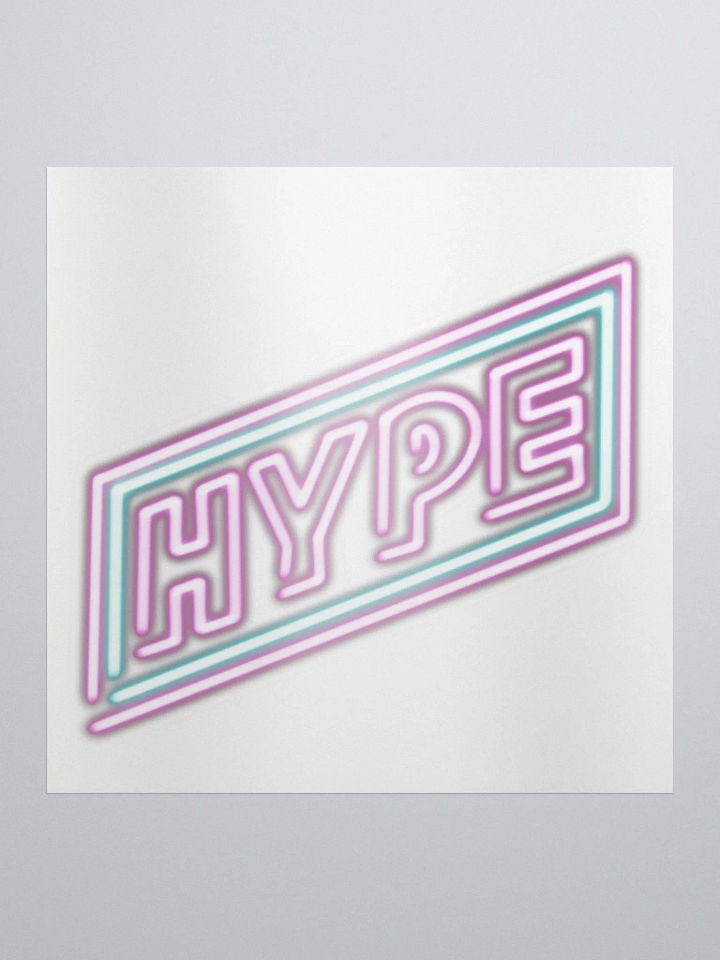 WolfLemon HYPE Neon Sticker product image (1)