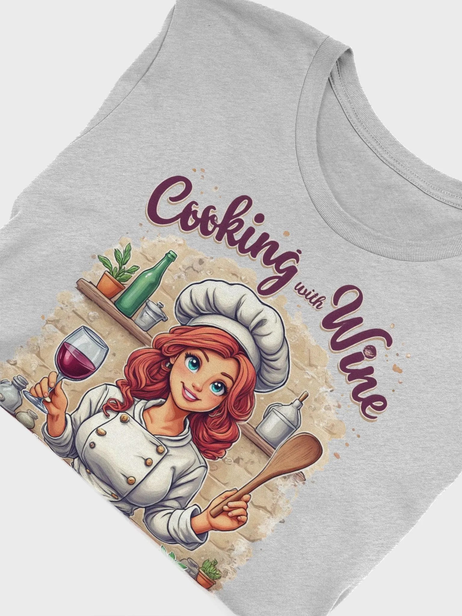 Cooking With Wine Chef Tee product image (47)