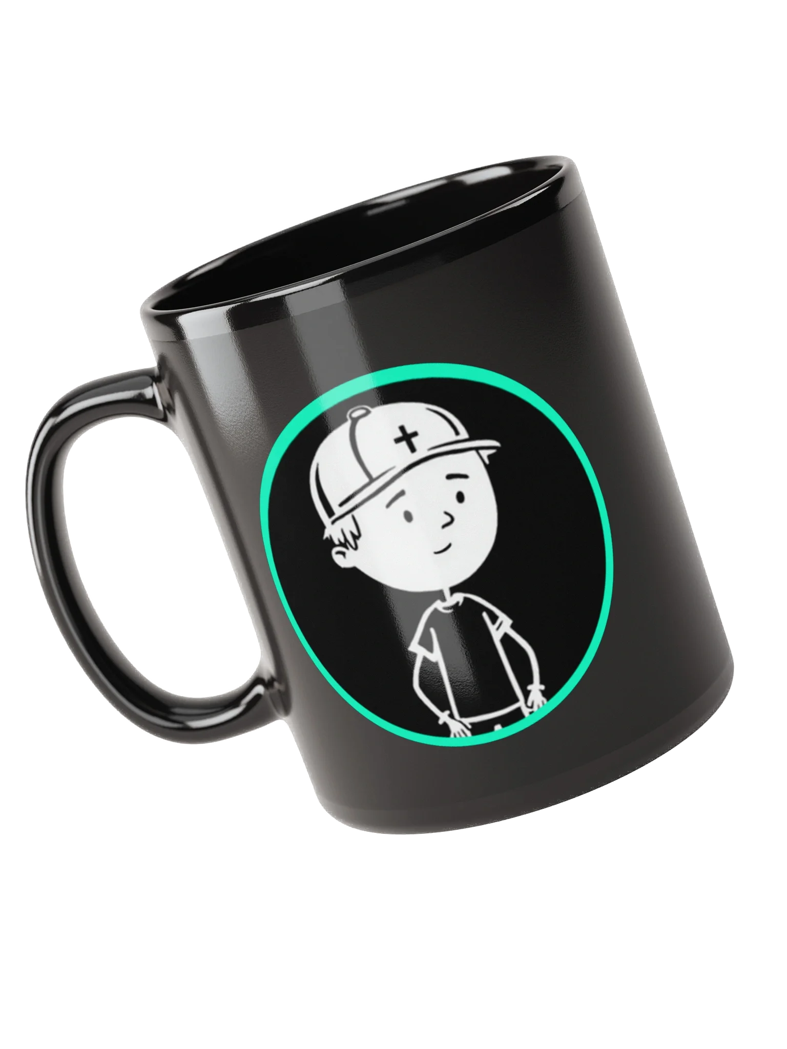 The LowKey Christian - Logo Coffee Mug (Black) product image (3)