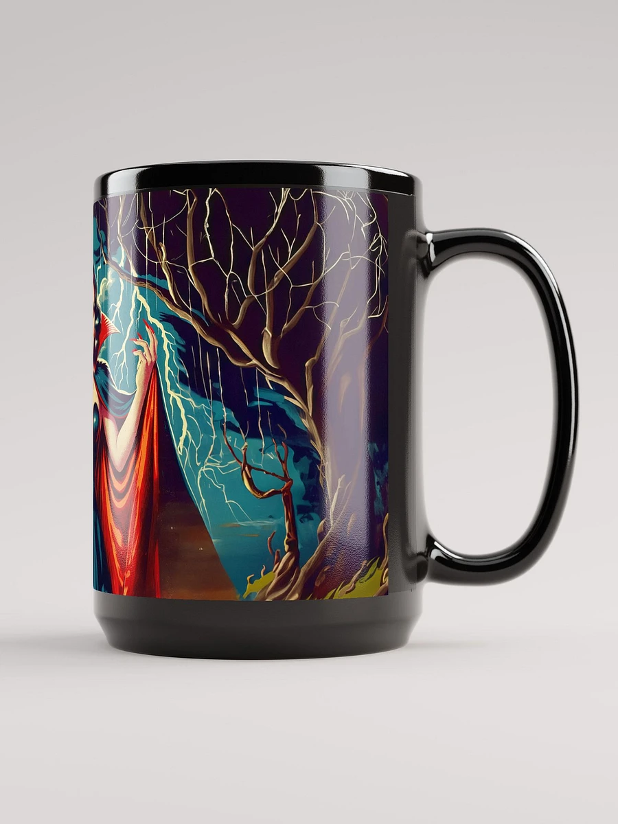 Vampire in the Night Black Glossy Mug product image (2)