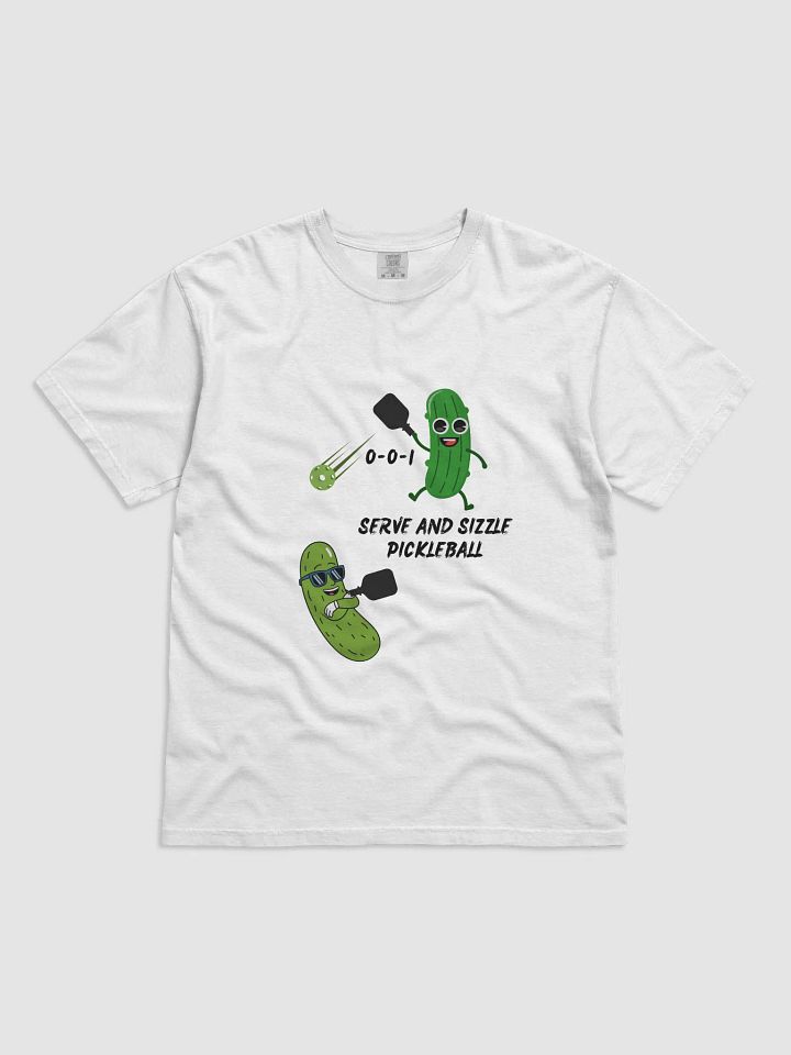 Serve and Sizzle Pickleball Heavyweight Cotton T-Shirt product image (13)