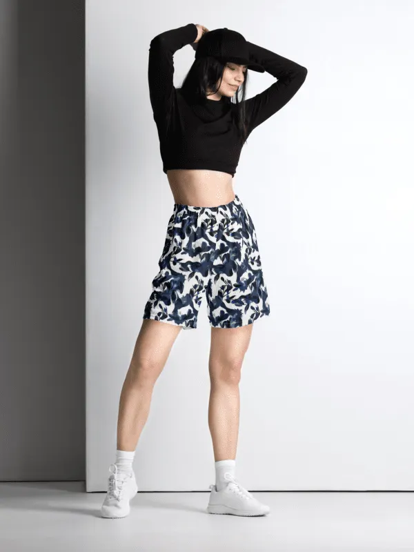 Wild Waves | Recycled Unisex Mesh Shorts product image (1)