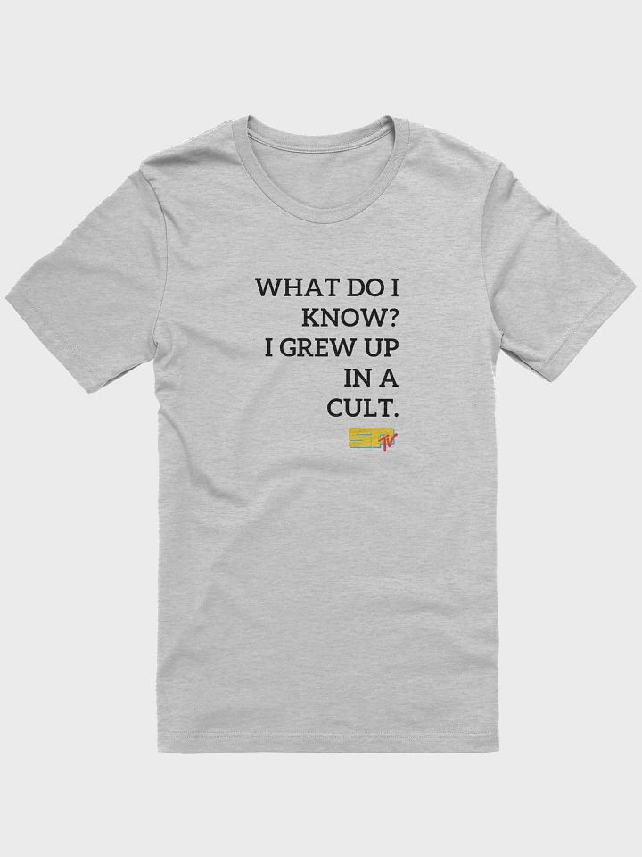 What Do I Know? Right. B on W. Bella Super Soft T-Shirt product image (3)