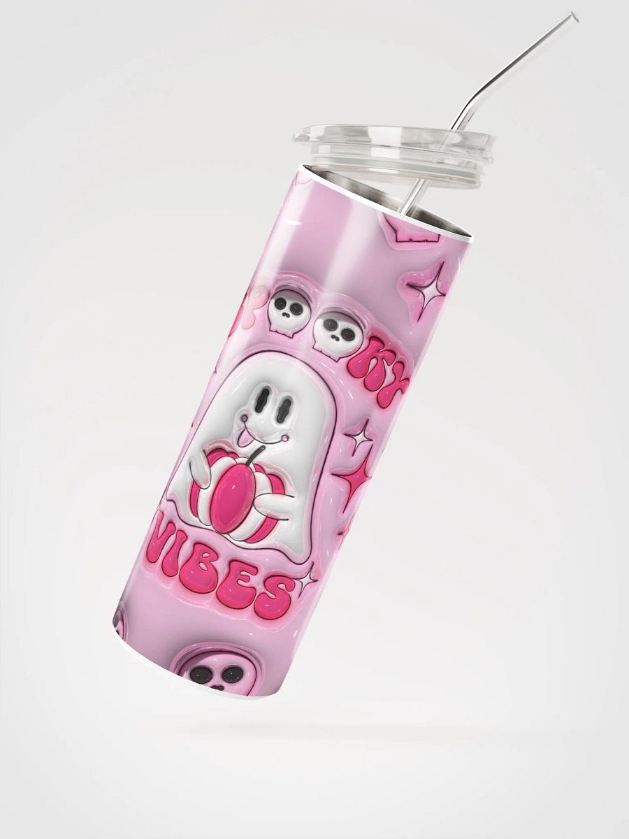 Spooky Vibes Stainless Steel Tumbler product image (2)