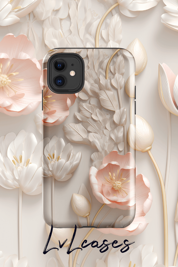 Romantic flowers iPhone case product image (2)