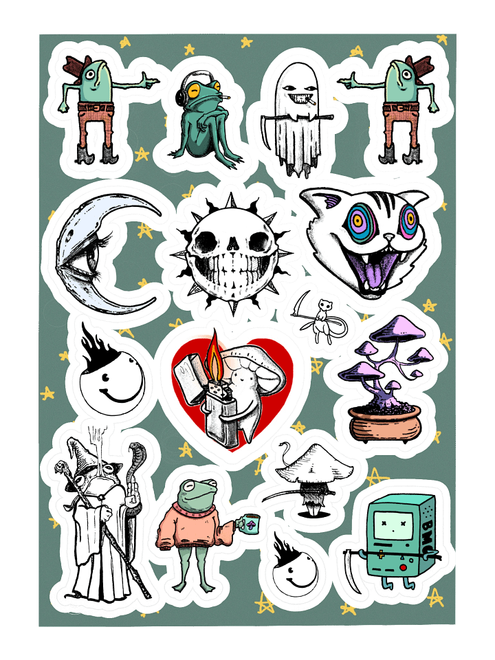 OG K45 STICKERS product image (1)