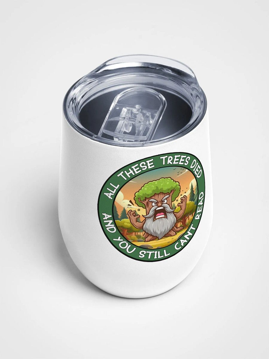 Jay-Angry Tree - Wine Tumbler product image (4)