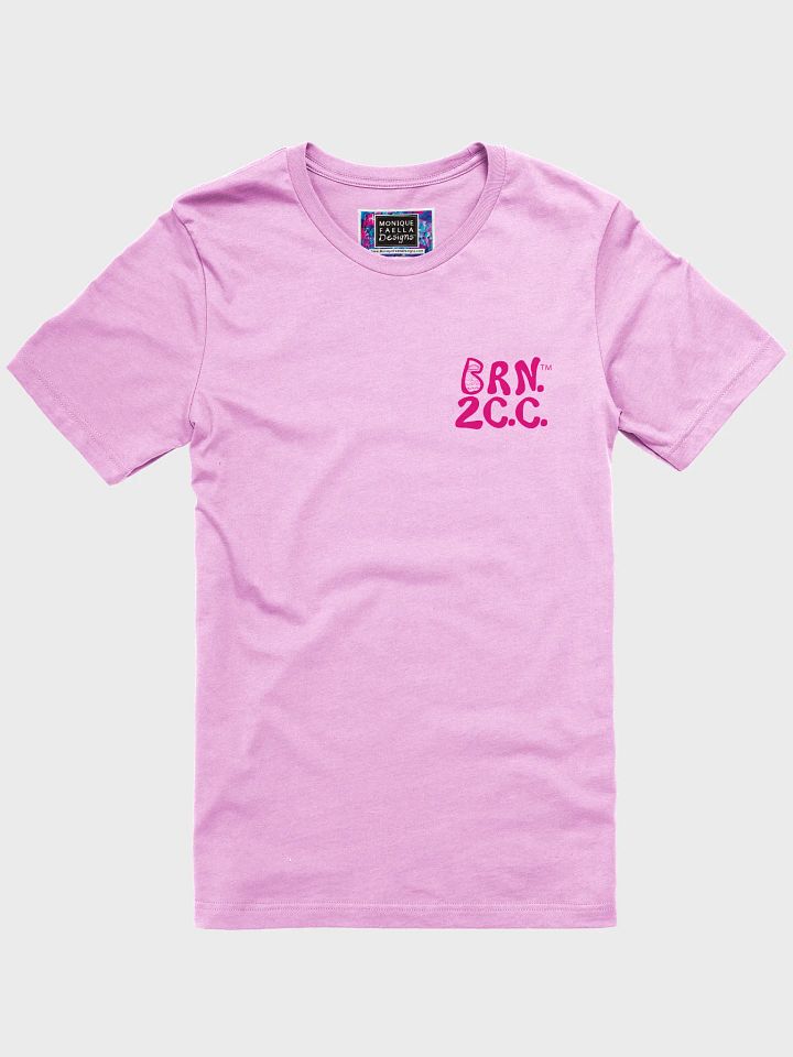 Women's | BOURNE to Cape Cod™ | Supersoft T-Shirt by Bella+Canvas | Vibrant Pink Logo on Pastel Colors product image (10)