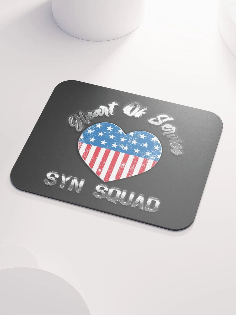 Heart of Service Flag - Mouse Pad product image (3)