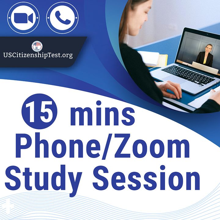 15mins N-400 Study Session for US Naturalization product image (1)