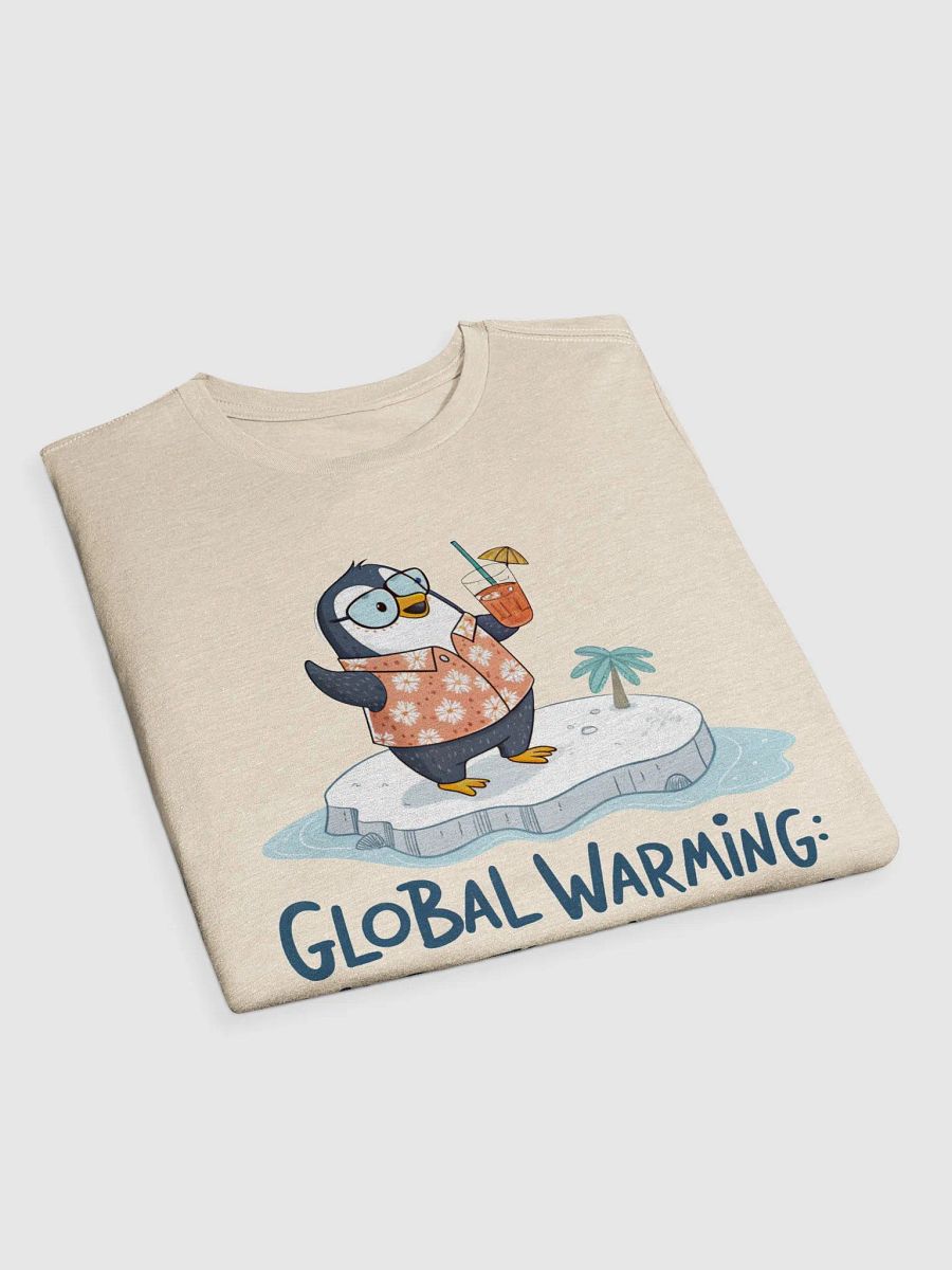 Global Warming Vacation Vibes Unisex Tee, Eco-Friendly Nature Shirt, Climate Change Awareness T Shirt, Earth Day Gift, Environmental Activist product image (6)