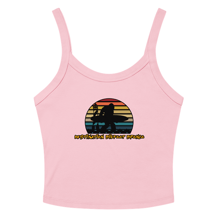 Destination Bigfoot Bronco Classic Logo Women's Sunset Tank (Multiple Colors) product image (18)