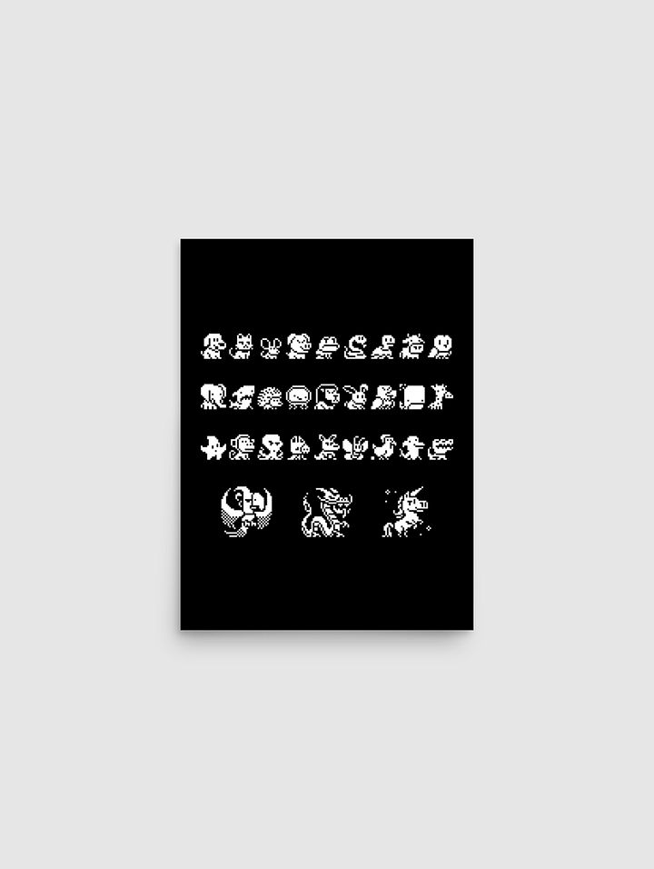 Pixel Animals Poster product image (1)