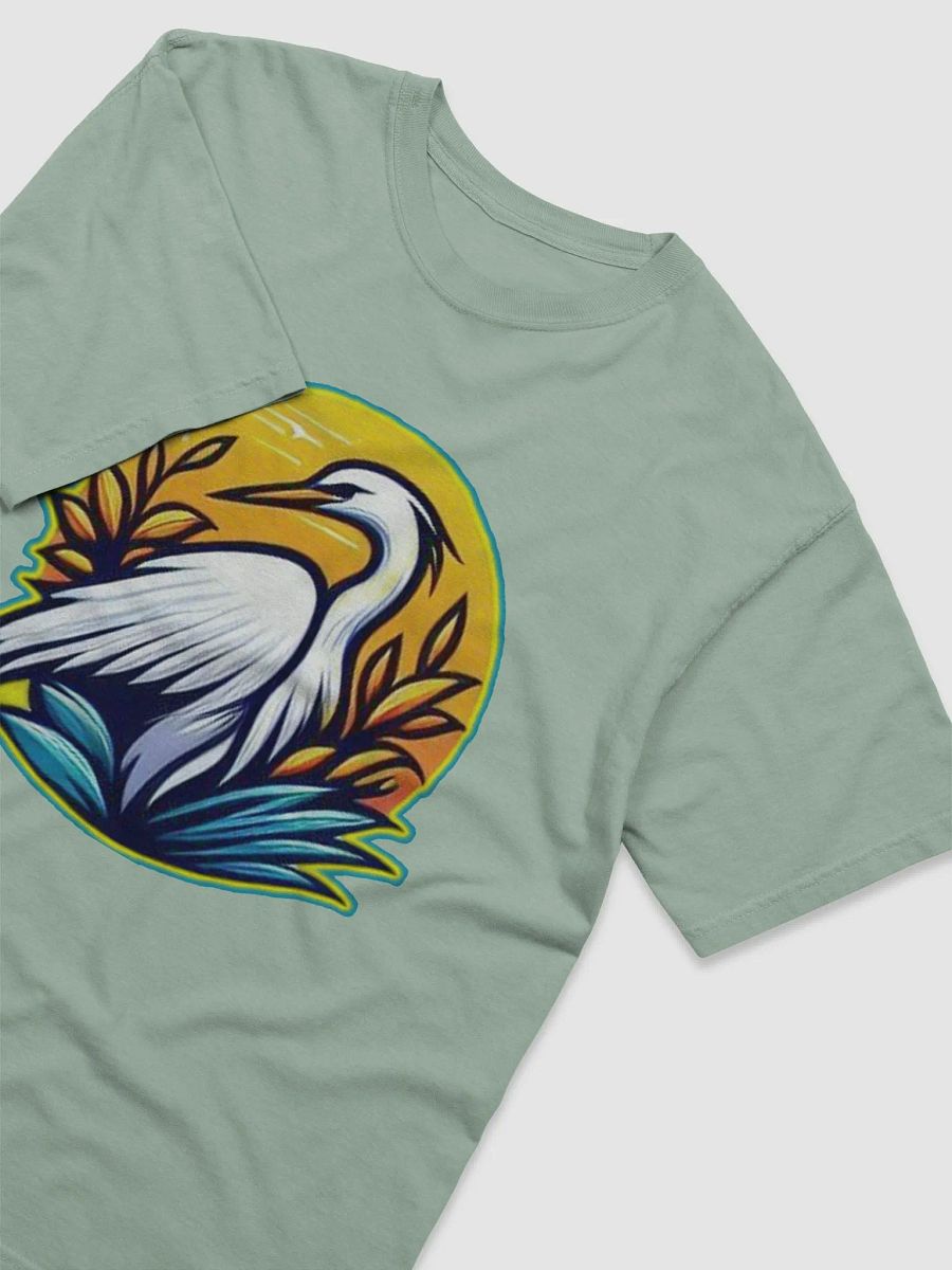 Egret Elegance Graphic T-Shirt product image (37)