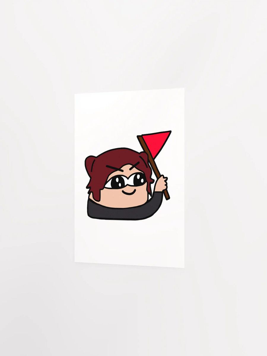 Tina Red Flag Poster product image (2)