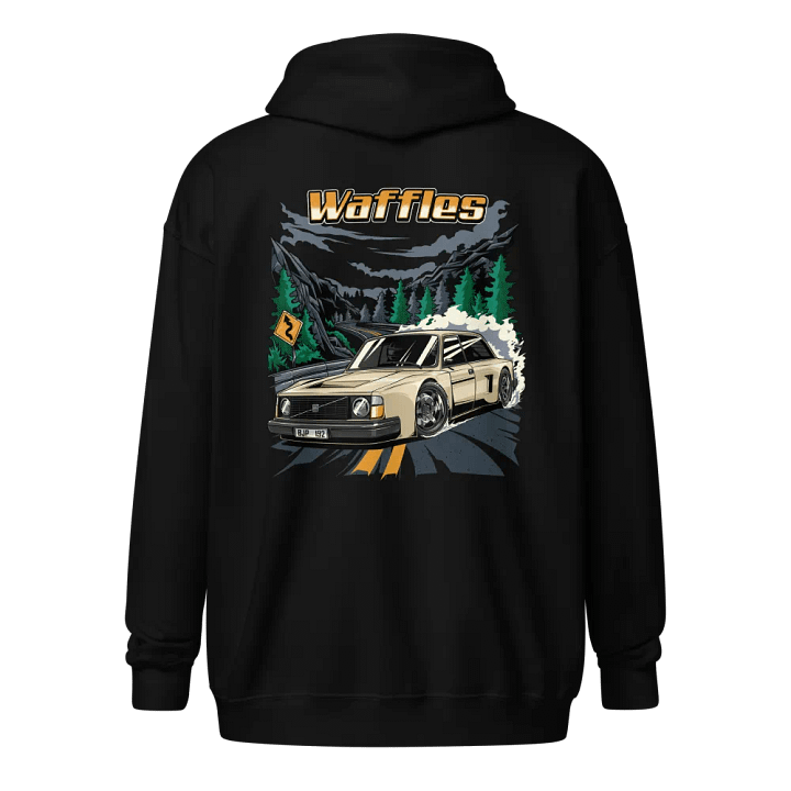 V10 Volvo 240 Zip Hoodie! product image (6)
