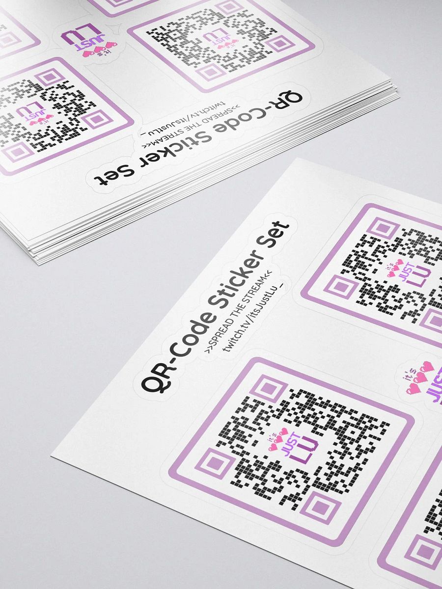 QR-Code Sticker Set BIG product image (5)