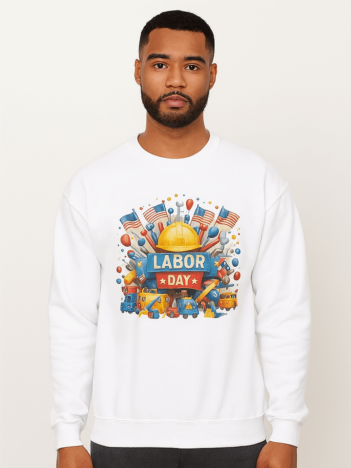 Labor Day Toolbox Crewneck Sweatshirt product image (1)