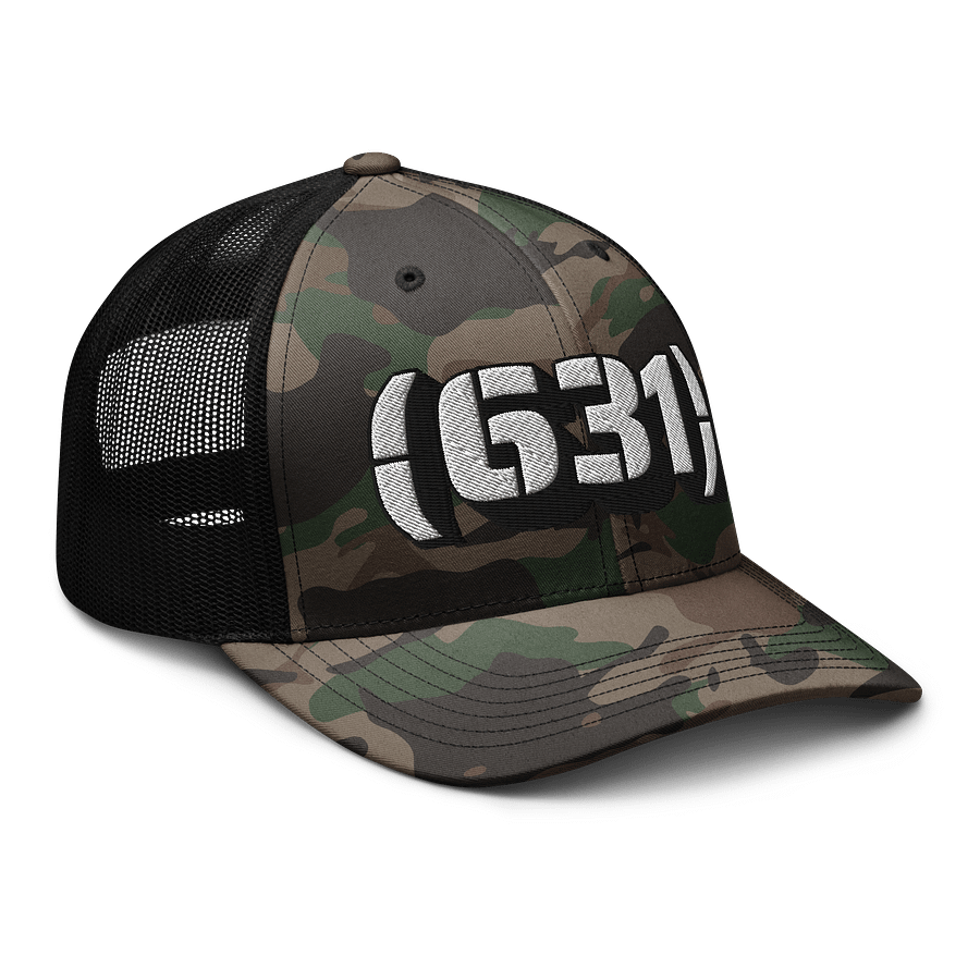 631 Camo Trucker Hat product image (6)