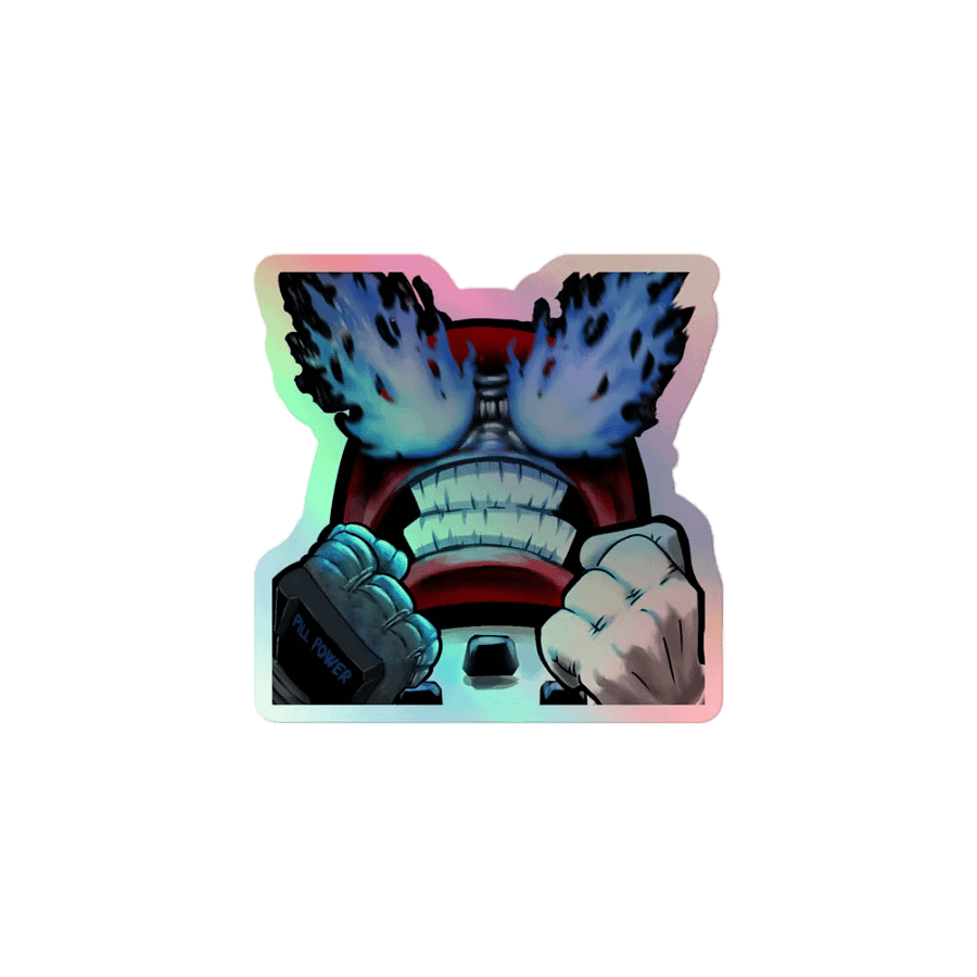 RAGE - Sticker Olografico product image (1)