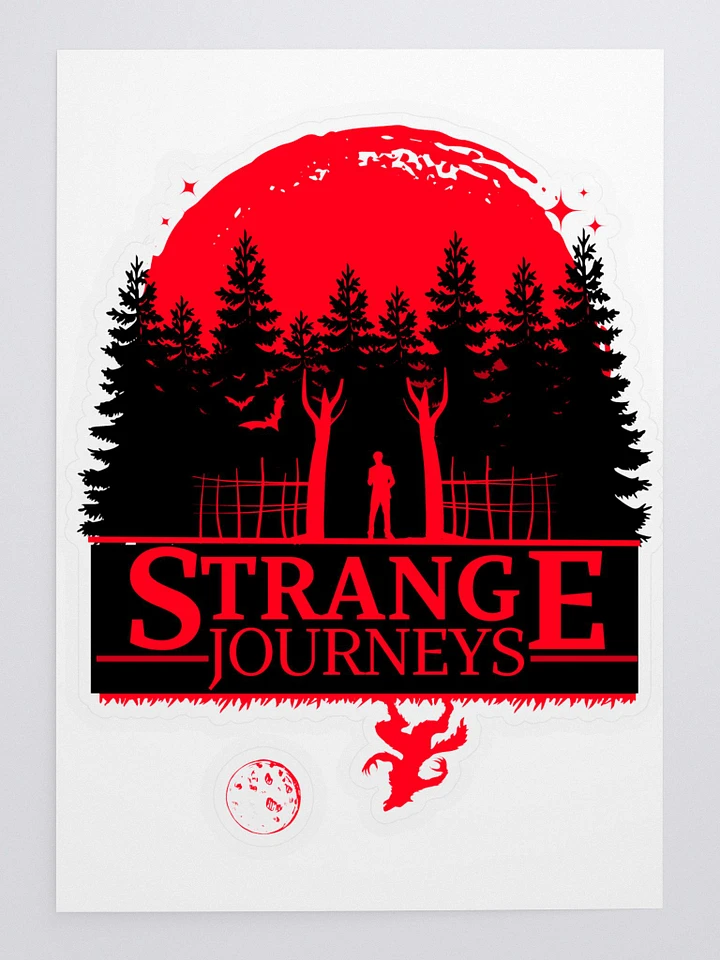 Strange Journeys Upside Down sticker product image (1)