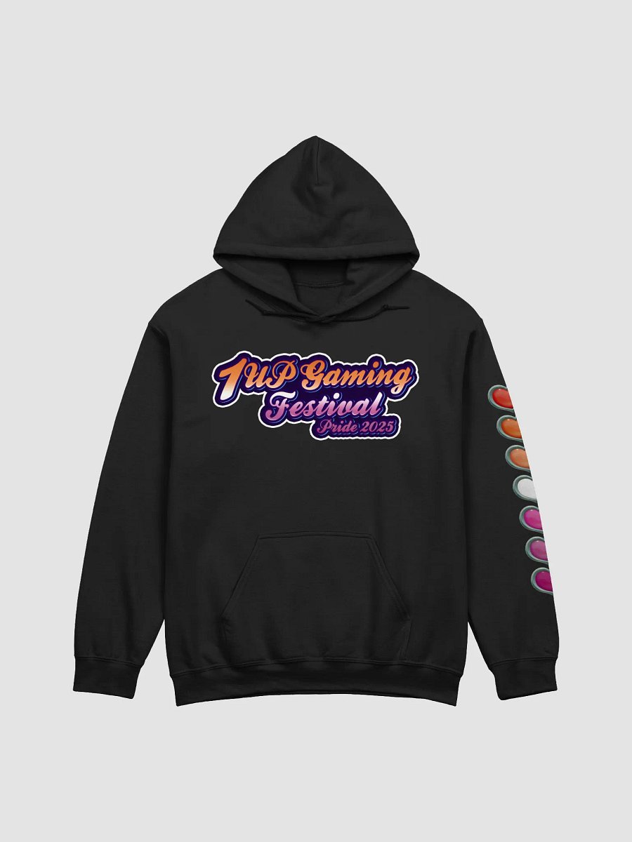 1UP Gaming Festival Lesbian Pride 2025 Hoodie product image (2)