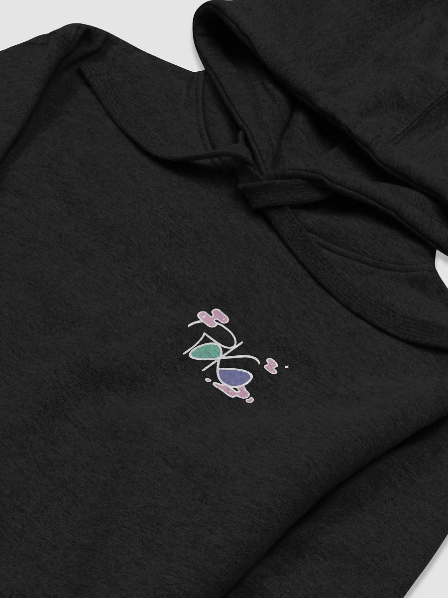 Hoodie noir "Nuages roses" product image (3)