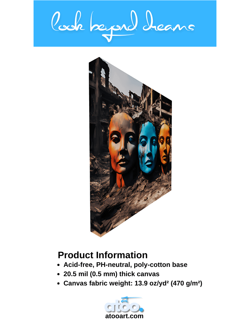 Elegy to Humanity - 4 | Canvas Art Painting product image (8)