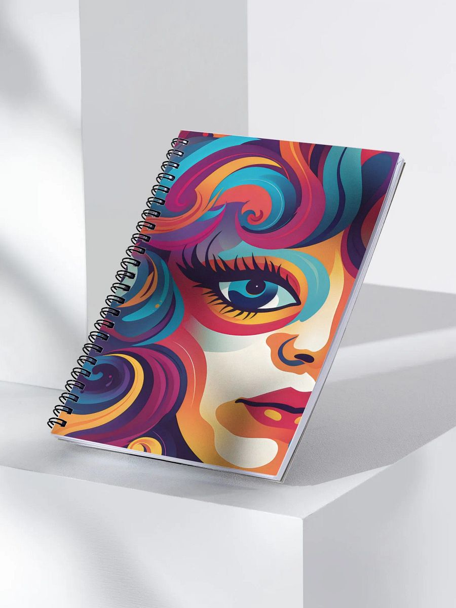 Psychedelic Muse Spiral Notebook product image (3)